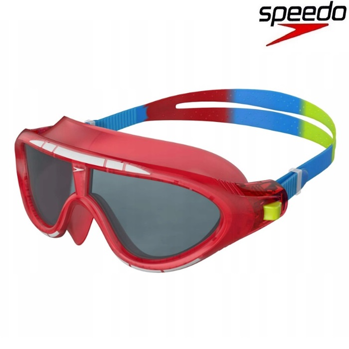 Bērnu peldēšanas maska Speedo Biofuse Rift Red