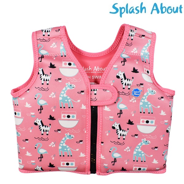 Peldveste bērniem SplashAbout Go Splash Pink Ark