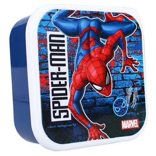 Bērnu uzkodu kastes Spiderman Let's Eat