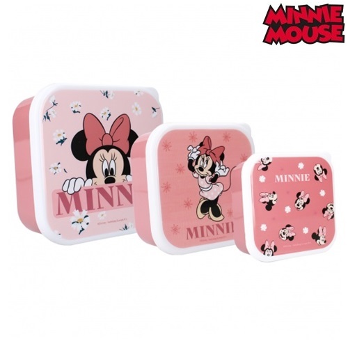 Uzkodu kastes bērniem Minnie Mouse Let's Eat