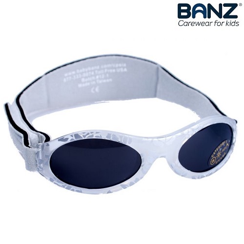 Banz saulesbrilles bērniem un zīdaiņiem BabyBanz Silver Leaves