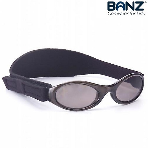 Banz saulesbrilles bērniem un zīdaiņiem BabyBanz Black