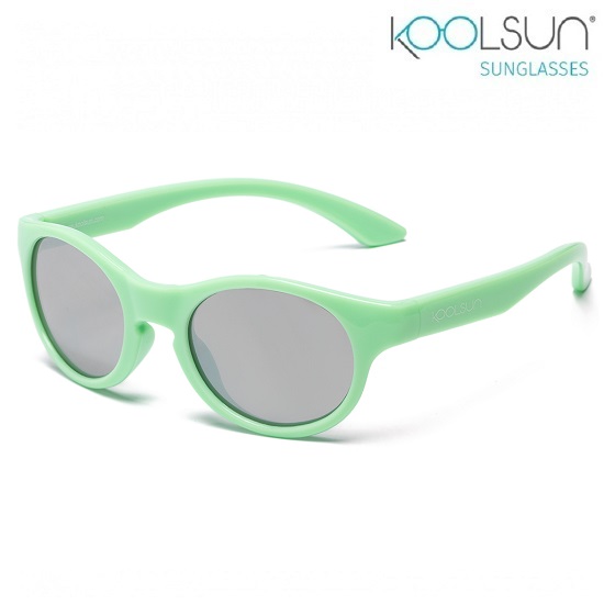 Saulesbrilles bērniem Koolsun Boston Green Ash