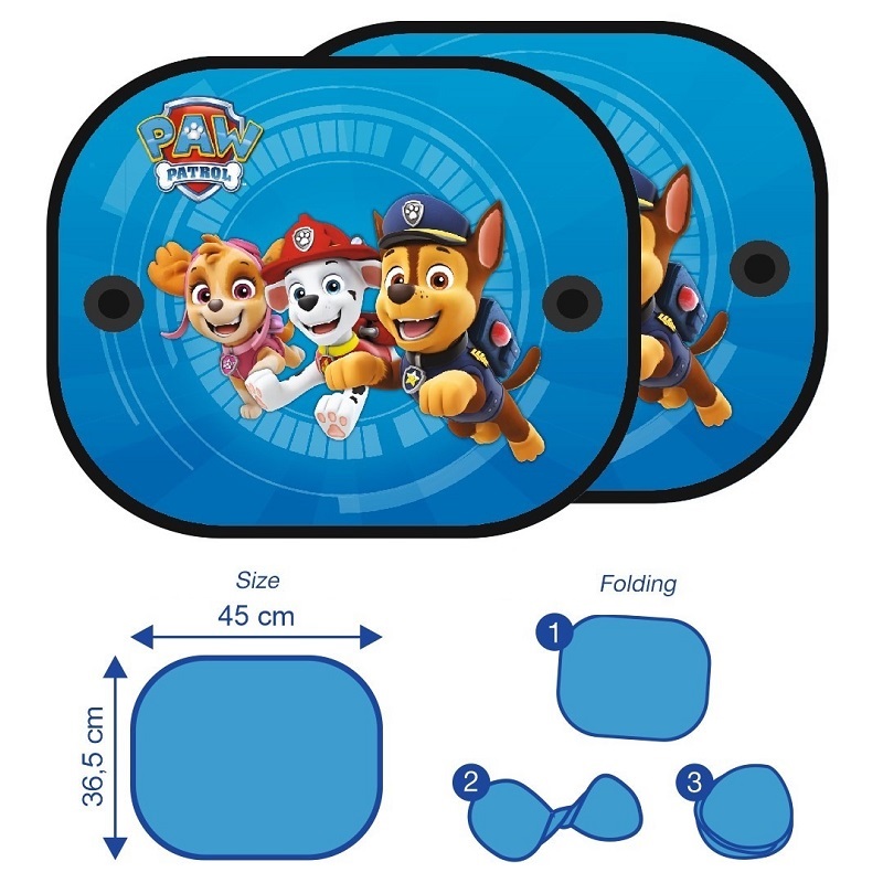 Auto saulessargs Paw Patrol Blue