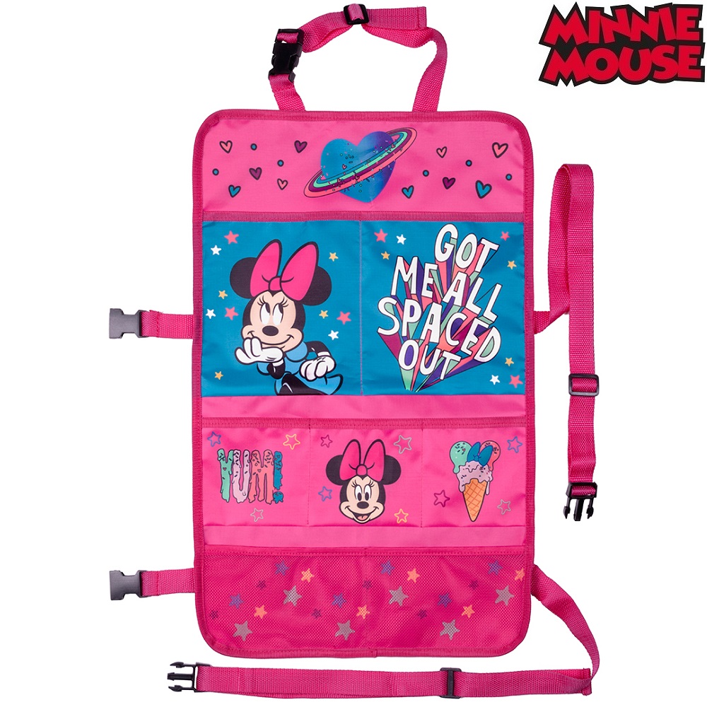 Automašīnas sēdekļu organizators Minnie Mouse