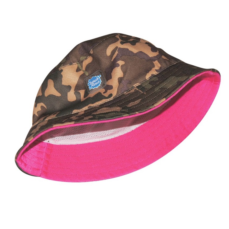 Bērnu bucket saules cepure SplashAbout Pink Camo