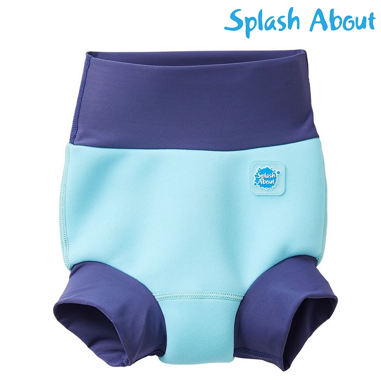 Peldēšanas autiņbiksītes SplashAbout Happy Nappy Blue Cobolt