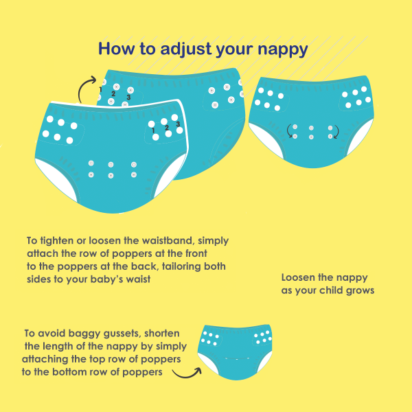 Happy Nappy Adjustable Diaper