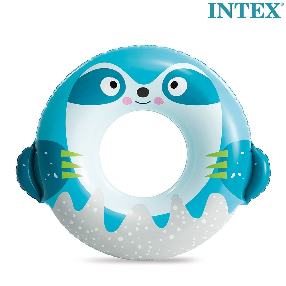 Piepūšams peldriņķis Intex Blue Animal