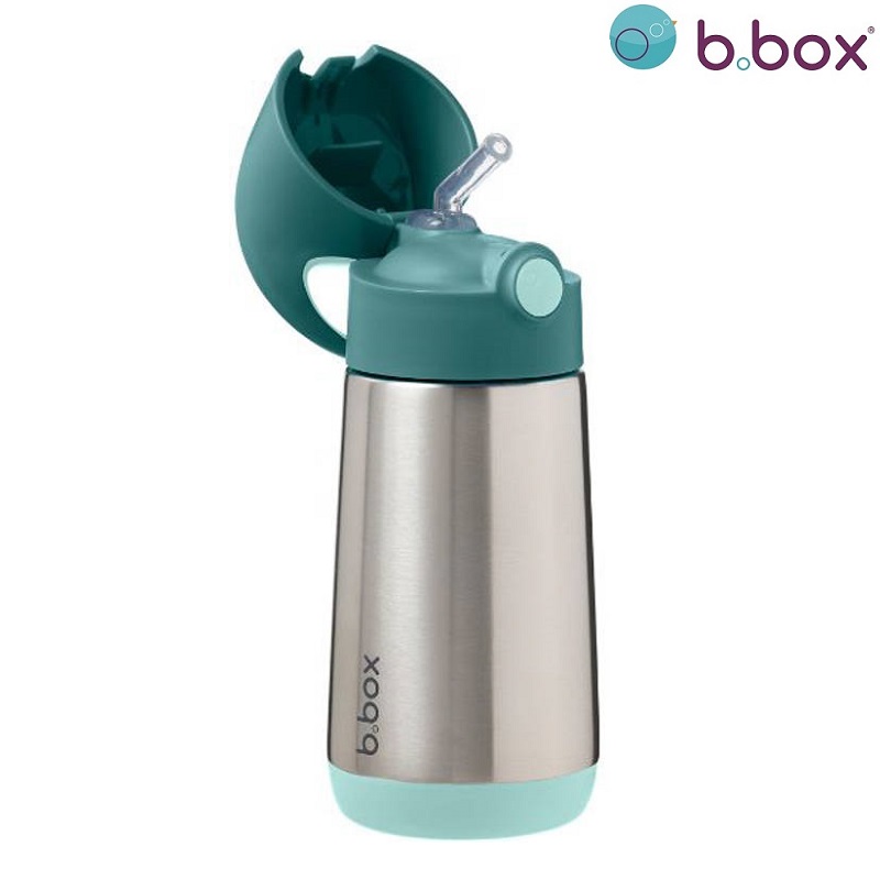 Termosa ūdens pudele bērniem B.box Insulated Drink Bottle Emerald Forest