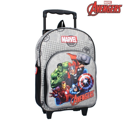 Bērnu čemodāns Avengers Safety Shield Trolley Backpack