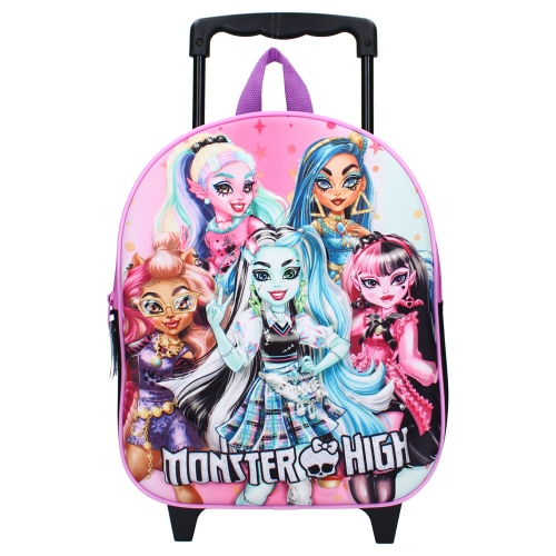 Bērnu čemodāns Monster Hight The Boo Crew Trolley Backpack