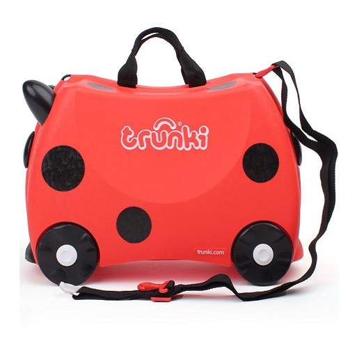 Bērnu koferis ar riteņiem Trunki Harley Ladybird