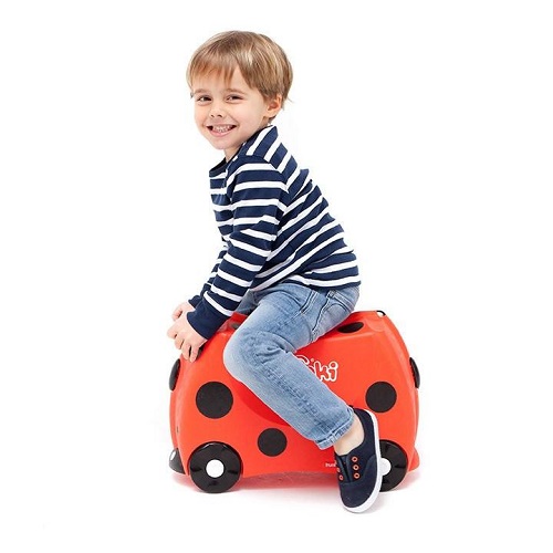 Bērnu koferis ar riteņiem Trunki Harley Ladybird