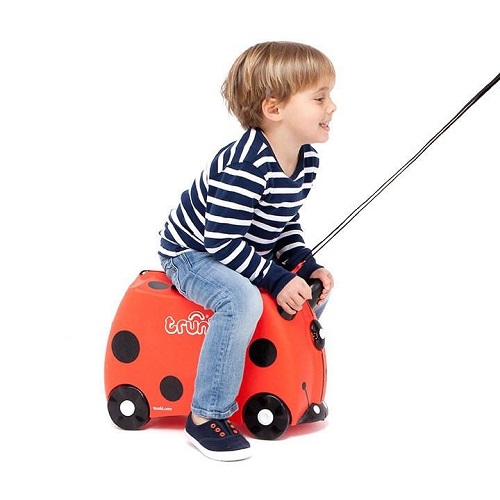 Bērnu koferis ar riteņiem Trunki Harley Ladybird