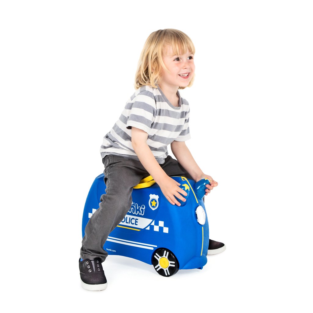 Bērnu koferis Trunki Percy Police