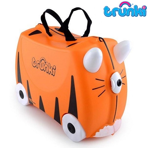 Bērnu koferis ar riteņiem Trunki Tipu Tiger