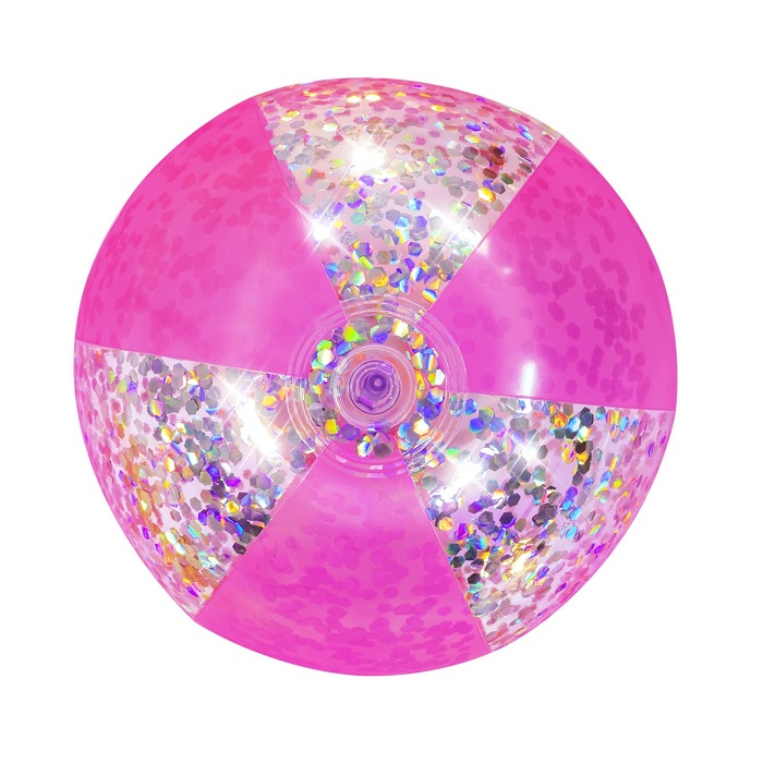 Pludmales bumba Bestway Glitter Fushion Pink