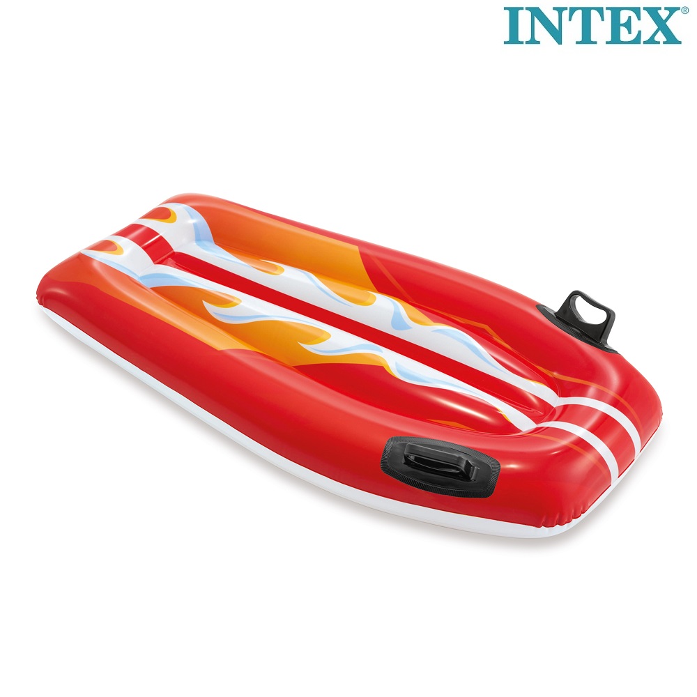 Peldmatracis Intex Surfboard Red