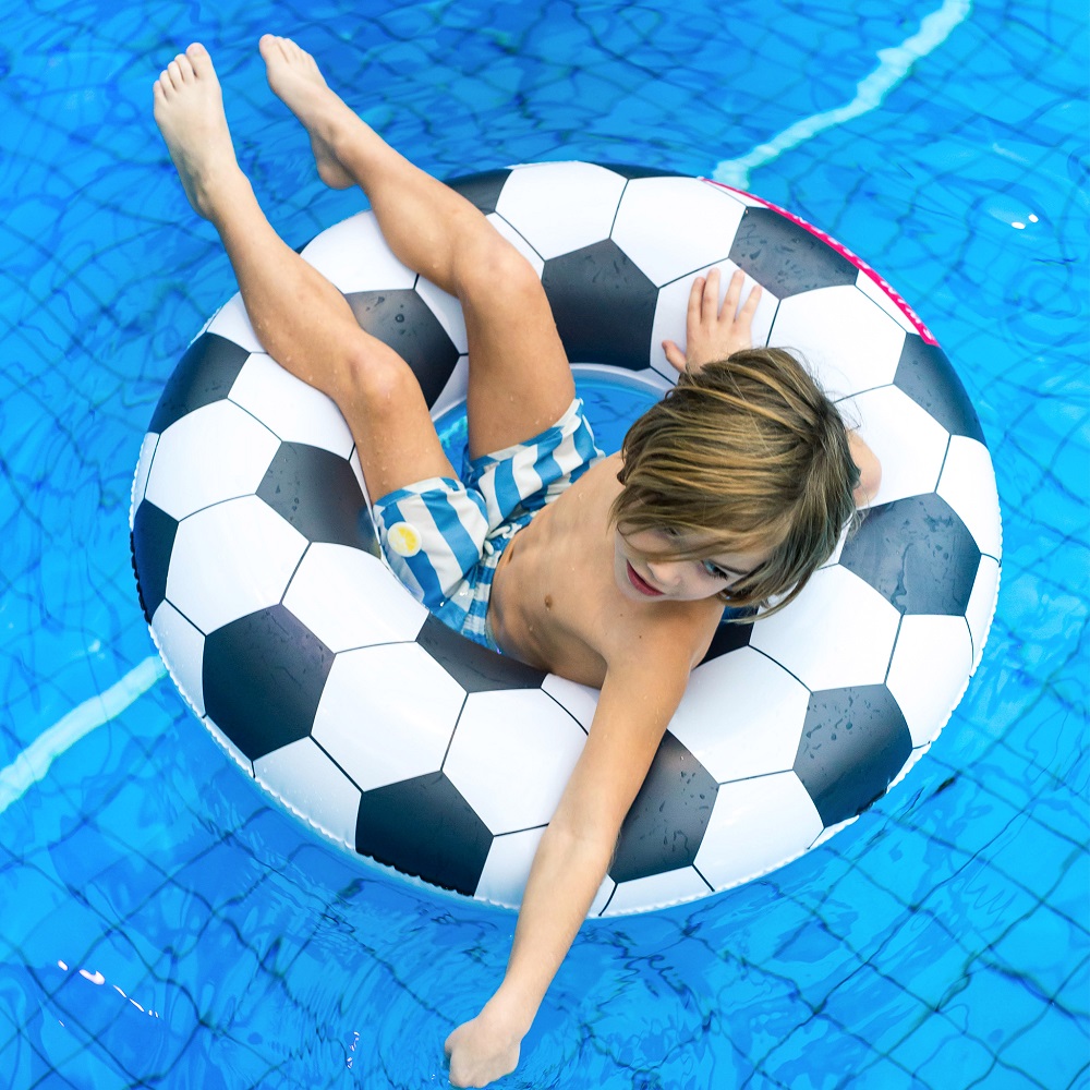 Piepūšams bērnu peldriņķis XL Swim Essentials Football