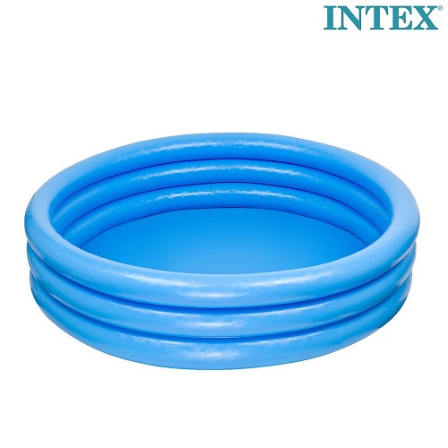 Baseins bērniem piepūšamais Intex Crystal Blue