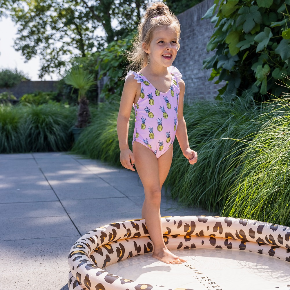 Piepūšamais baseins bērniem Swim Essentials Beige Leopard