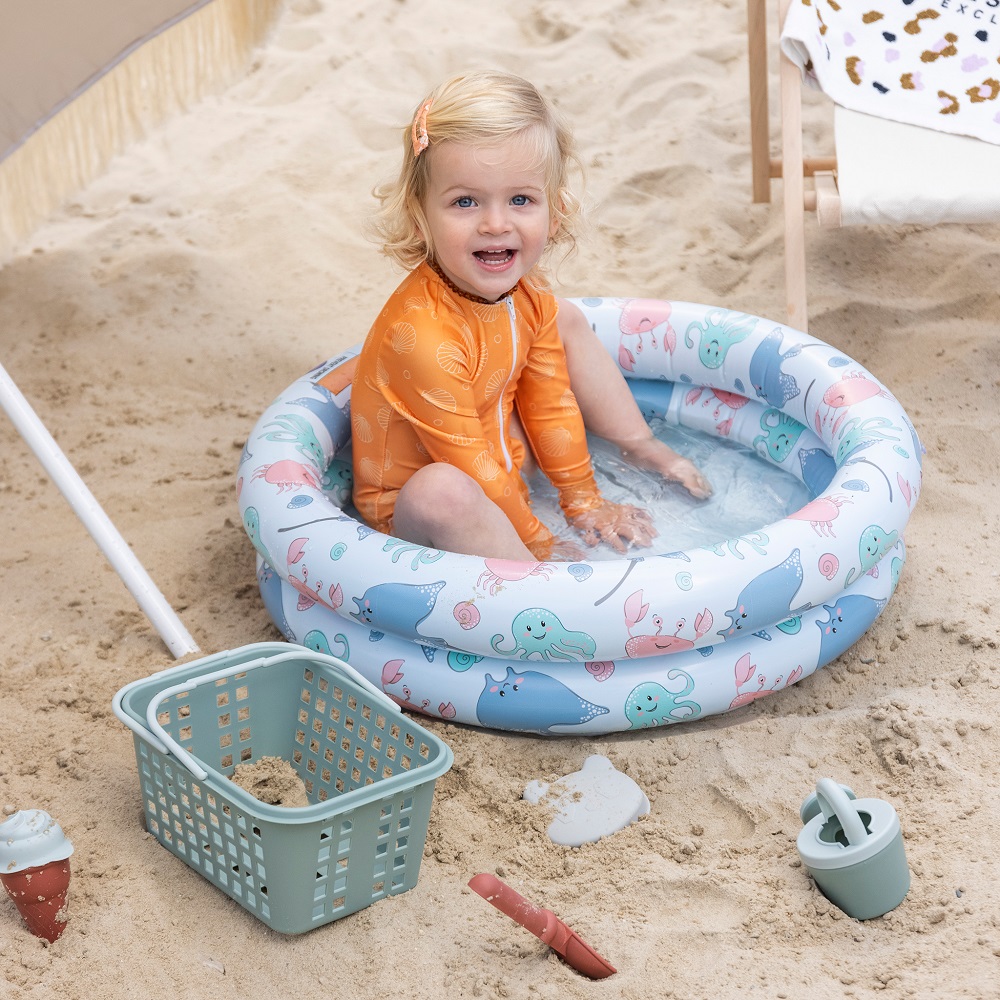 Baseins bērniem piepūšamais Swim Essentials Sea Animals Mini