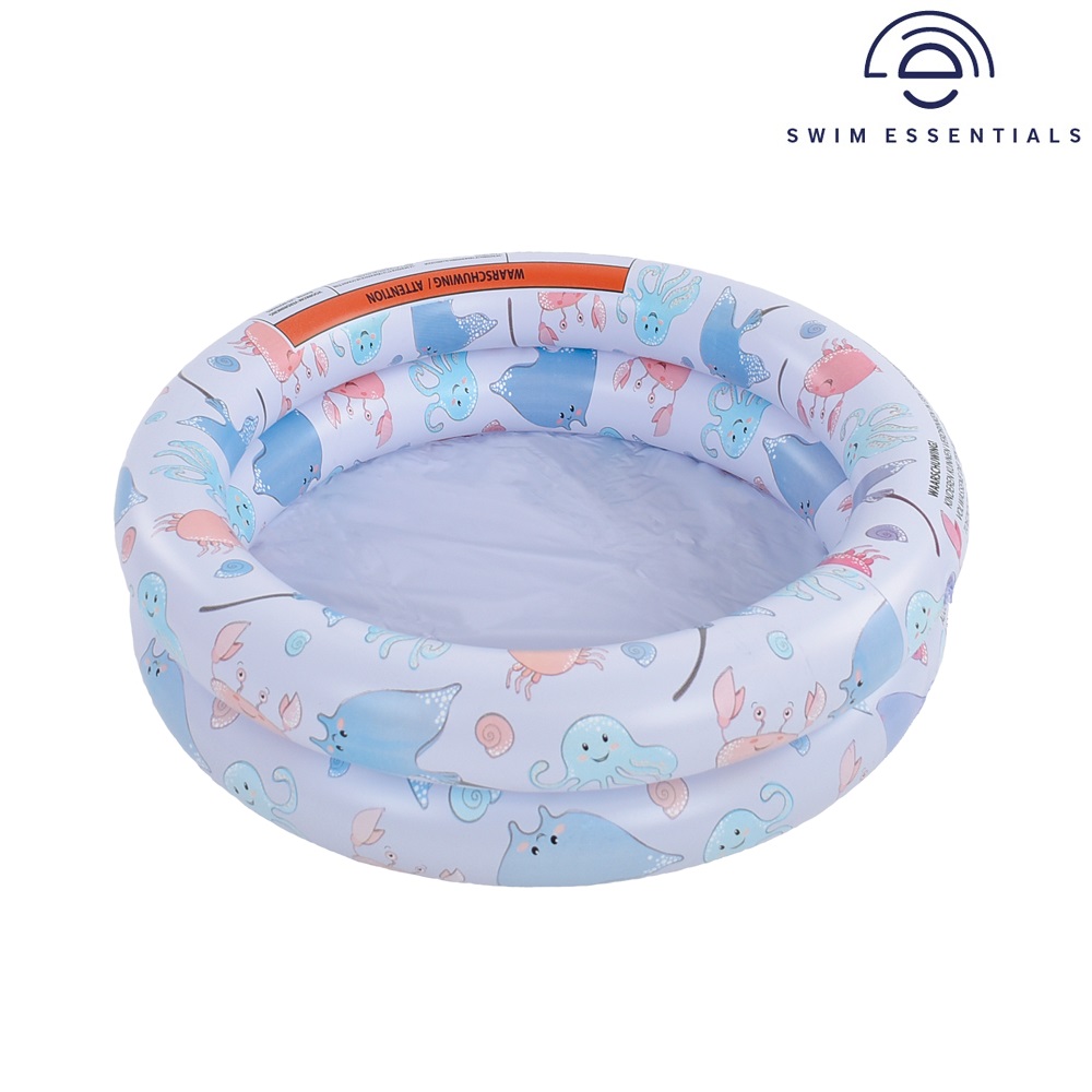 Baseins bērniem piepūšamais Swim Essentials Sea Animals Mini