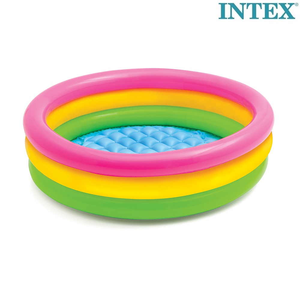 Baseins bērniem piepūšamais Intex Rainbow