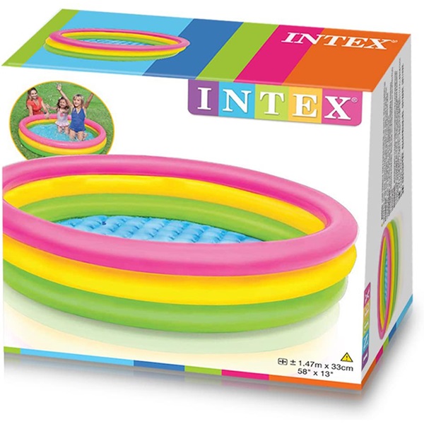 Piepūšamais bērnu baseins Intex Sunset Glow