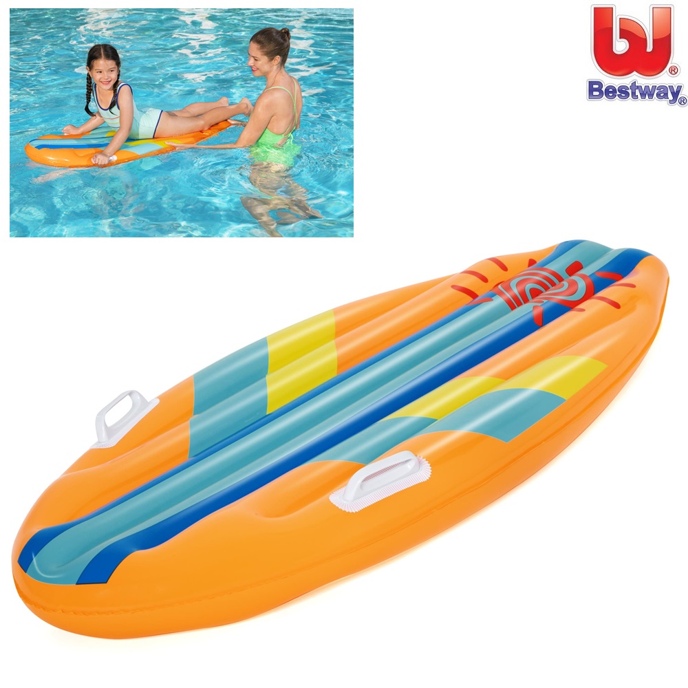 Peldmatracis Bestway Sunny Surf Rider Orange