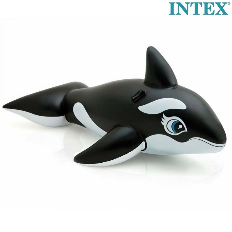 Piepūšamais plosts Intex Killer Whale XXL